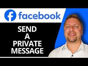 How to Send a Private Message on Facebook | Facebook Tips 2025