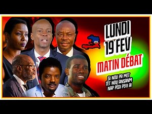 EMISSION MATIN DEBAT ( 19 FÉVRIER 2024 ) Radio Télé Éclair