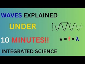 WAVES EXPLAINED UNDER 10 MINUTES!!| INTEGRATED SCIENCE