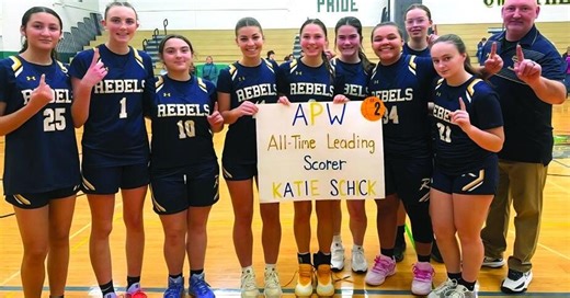 Schick sets record, signs scholarship in memorable week