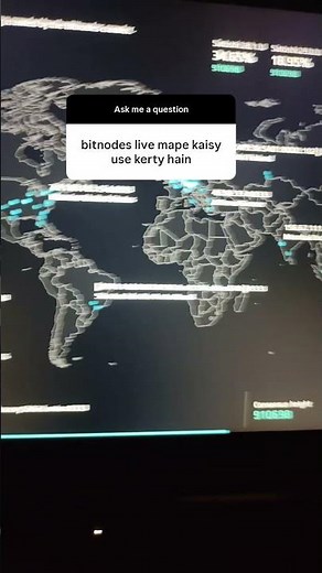 how to use bitnode livemap? #bitnodes#waqarzaka #trading