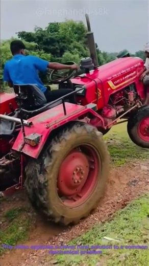 Tractor Human Counterweight: Preventing Front Lift on Rough Terrain