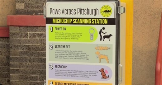 Paws Across Pittsburgh installs pet microchip scanner