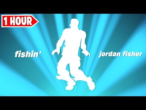 Fortnite Fishin' Emote 1 Hour! (Jordan Fisher - Fishin' Dance)