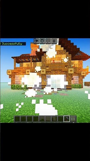 Summoning Structures With 1 Click ⚡ | Futuristic MCPE