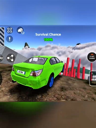 DriveCSX | High Speed Car Crashes/Stunts/Fails/Realistic Impacts - Scenario Update Ep.1 #Shorts 7