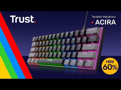 Teclado Mecánico Trust Gaming ACIRA Mini RGB