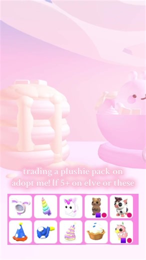 Trading Plushie Pack in Adopt Me!