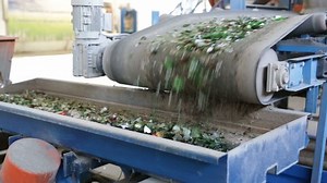 Glass Particles Recycling Machine Recycling Facility Stock Footage Video (100% Royalty-free) 18994090 | Shutterstock