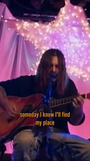 “Someday I know I'll find my place, someday I know this pain will fade”
