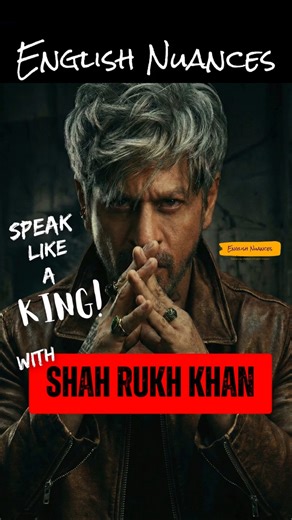 Speak Like A King: Master SRK’s Sophisticated Vocabulary! #shahrukh #learnenglish #ielts #srk