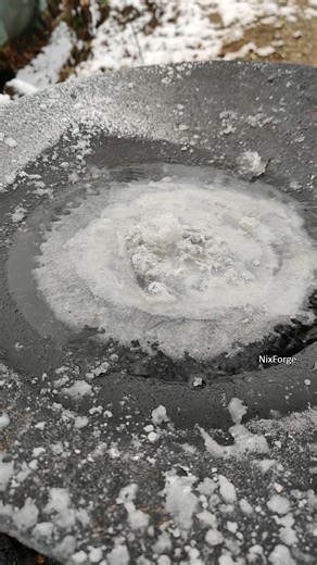 Liquid butane boiling on contact with my hand. It flashes from liquid to gas instantly, pulling heat from the skin. Looks harmless. It isn’t. Very cold, real risk, pure physics. #Physics #Butane #ScienceInAction #NotATrick #ReelsScience | Nix Forge