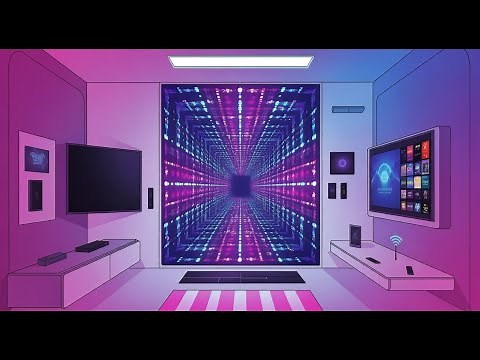 How to Make an Infinity Mirror LED Display | Futuristic Wall Art for Any Room