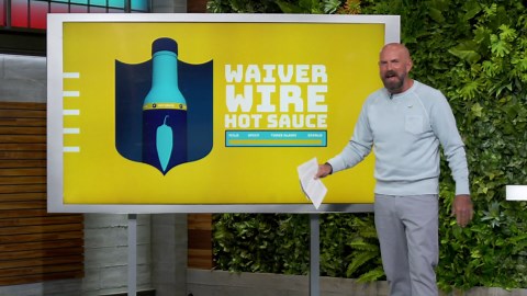 Waiver wire hot sauce: which players are hot off the waiver wire? 'NFL Fantasy Live'