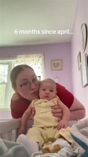 ugh my baby growing toooo fast🥲 #fyp #growingup #6months #loveyou #trending