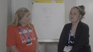 1.8K views · 20 reactions | The current MCAS graduation requirement leads to a narrowing of the curriculum in order to teach to the test, according to MTA VP Deb McCarthy and reading intervention specialist Amanda Montero. Passage of Question 2 in November would empower educators to create richer content. | Massachusetts Teachers Association | Facebook