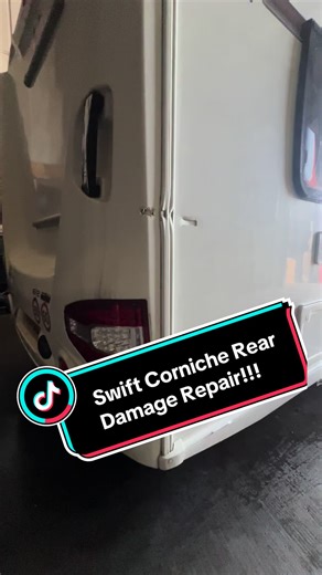 Swift Caravan Repair! #caravan #repair #caravanlife #repairman #asmr #project #rebuild #crash #restoration #caravanrenovation #firbeglass #smash
