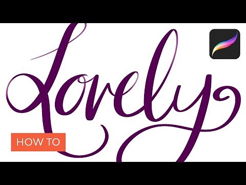 How to Do Calligraphy in Procreate