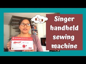 Singer handheld sewing machine: my honest review | Pinay mom vlogger