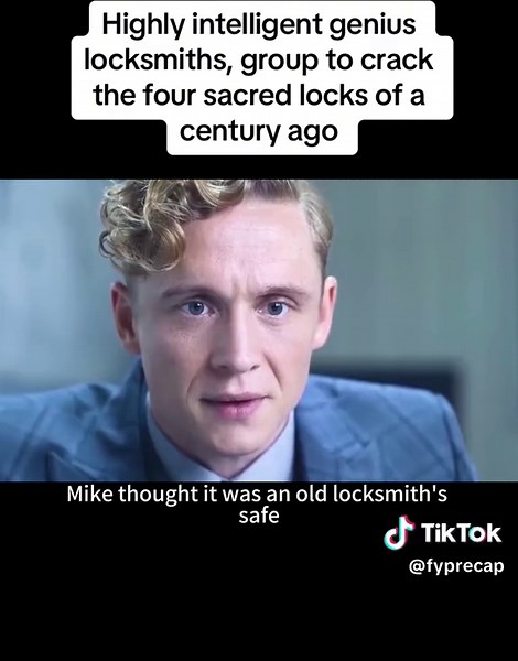 Highly intelligent genius locksmiths, group to crack the four sacred locks of a century ago#usatiktok #film #movie #filmtok