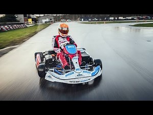 Fastest Electric Go-kart from Blue Shock Race (tested by V. Zviedris)