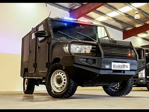 Armored Cash in Transit | Toyota Hilux | Harrow Security Vehicles