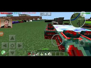 Minecraft PE: CHAOS WEAPONS MOD! (MOST OVERPOWERED WEAPONS AND MOBS KNOWN TO EXIST!) Mod Showcase