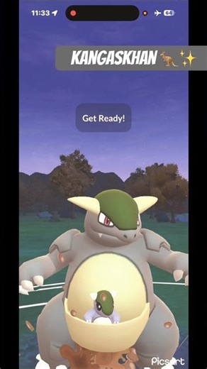 ▶️ Kangaskhan Shiny Low Kicks ✨| Jungle Cup | #pokemon #pokemoncards #pokemontcg #pokemongo #viral