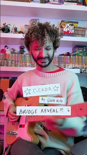 The GOOFIEST bridge of all time??💃‼️ #goodkid #shorts #cicadadance #guitartutorial