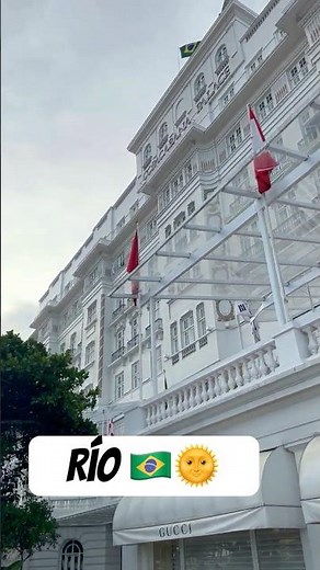 🇧🇷🌞 Aca está Shakira - Copacabana Palace Hotel 🌊⛱️ Rio de JANEIRO