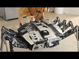 Homemade RC Toys | Build a RC Mecha Crab from OLD Computer Parts!