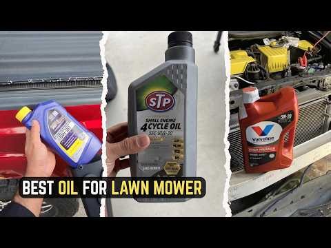 7 Best Oil For Lawn Mower 2026! Tested & Tried