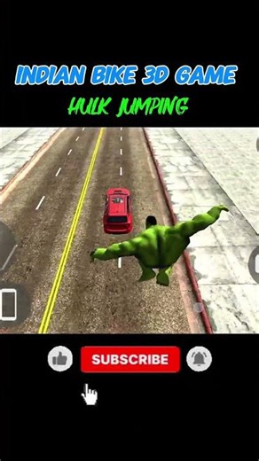 Hulk Indian bike 3d game #trending #indianbikedriving3d #bikegame #viral