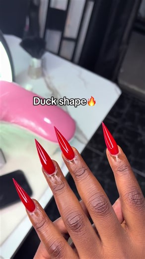 Perfect Duck Shape Nail Art Tutorial