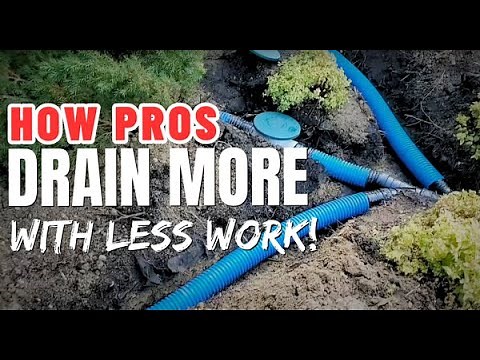How to Connect Multiple Downspouts to 1 Pipe - 15 Trade Tips From the Yard Drainage Professionals