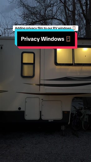 Installing Privacy Film on RV Windows: A Smart Upgrade