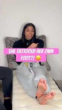 Bookie tattooed her own foot?! Also shoe size and favorite pedicure!