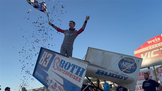 14K views · 287 reactions | A Buddy beat down on the Posse at Williams Grove Speedway  Michael "Buddy" Kofoid starts 4th, takes the lead on lap 7, and drives away to a more than 4-second victory in the Weis Markets National Open pres. by Sage Fruit prelim! That’s his first win at The Grove! | World of Outlaws Sprint Car Series | Facebook