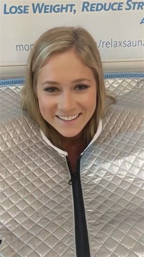 This Infrared Sauna works with clothes on or off - The Relax Sauna #infraredsauna #health