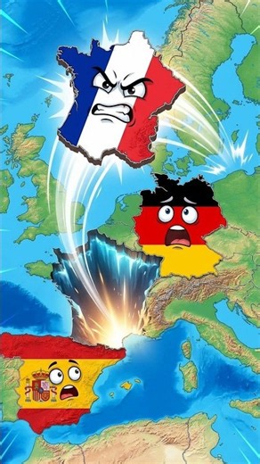 What If Brazil 🇧🇷 Tried to Take Over Europe? 😱🌍 | What If Scenario#shorts #animation
