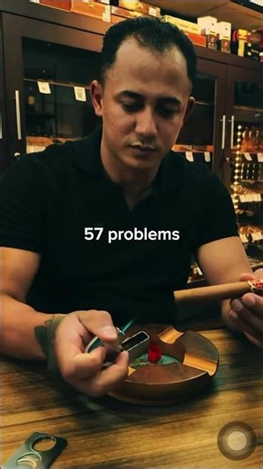 100 problemas? Pegue um charuto 😂 #estresse #charuto #humor