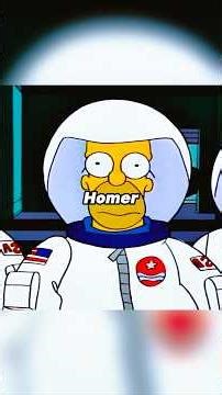 The Simpsons' Astronaut Dream #thesimpsons