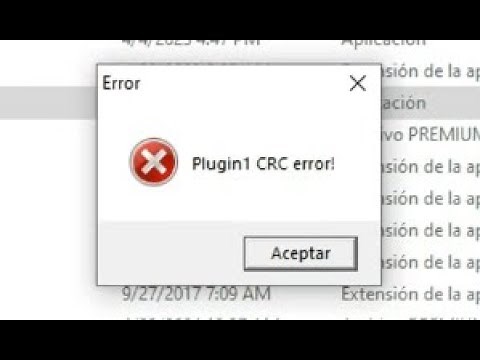 Como Solucionar el Error Plugin1 CRC MU Renacidos