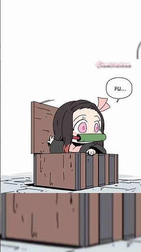 Nezuko chibi moment 🥰 #demonslayer #kny #cute #anime #edit #trending #shorts