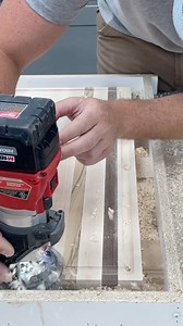 Quick jig to run the router along with a Freud Tools 3/4” round nose router bit to create a juice groove on this cutting board #FreudAmbassador #FreudTools #FreudNation #woodworkingskills #woodworkcraft | John Builds It