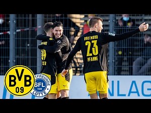 Black and Yellows go top! | BVB II - Sportfreunde Lotte 4:0 | BVB-U23-Highlights