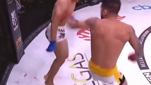 Bellator272，小飞踢转身鞭拳ko堀口恭司