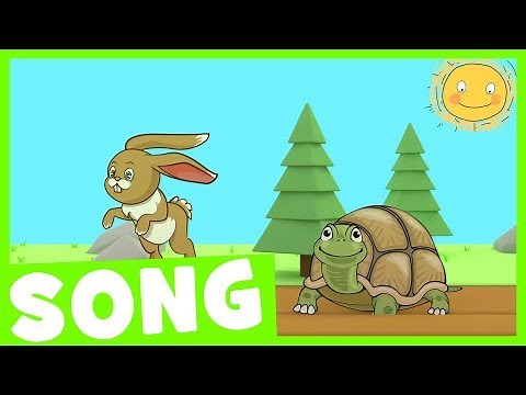 Hop Little Rabbit | Rabbit and the Turtle Song
