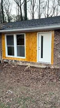 How to stain wood siding