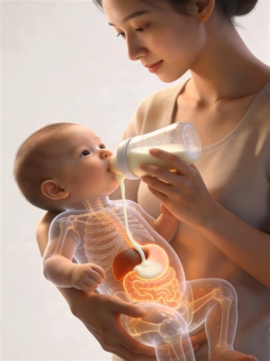 Don’t Lay Your Baby Flat After Feeding ❌ Your baby’s stomach is different. That’s why lying flat causes spit-up. #parentingtips #HealthTok #ChildHealth #parenting #ParentAdvice